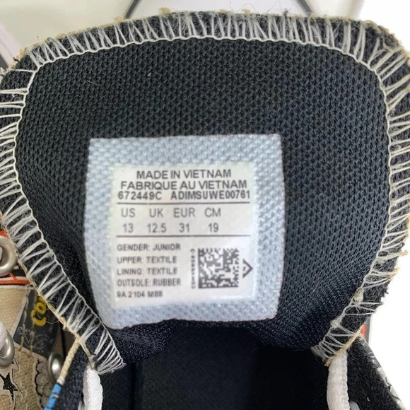 Converse Chuck Taylor All Star Jump Ball Sneakers Kid Junior Size 13 Unisex - Picture 9 of 12